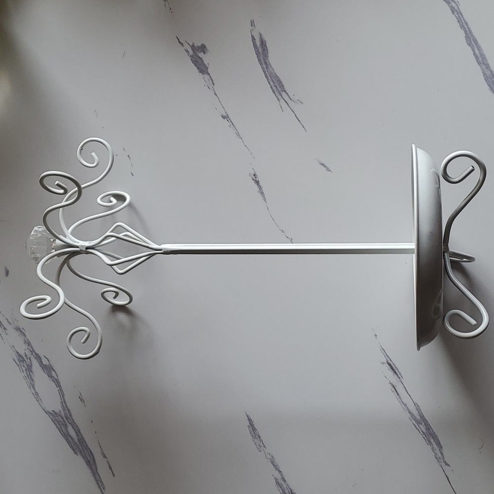 White Jewelry Holder